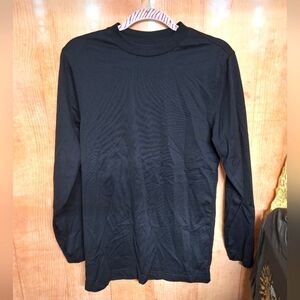 Men's Black Long Sleeve Shirt